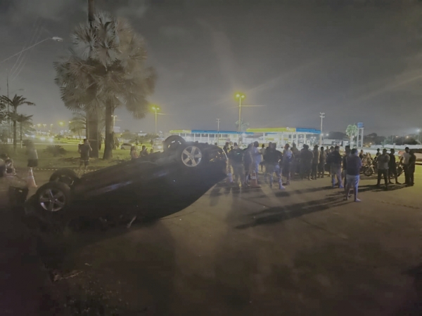 MARANHÃO - AUTOMÓVEL CAPOTA E CONDUTOR MORRE NA BR-135