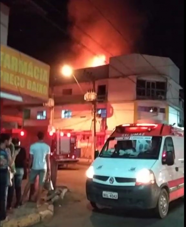 FIM DE SEMANA - Incêndio atinge Hospital Municipal Infantil de Imperatriz