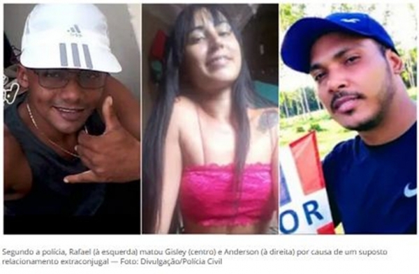 Homem mata a namorada e suposto amante em Vitória do Mearim, no MA