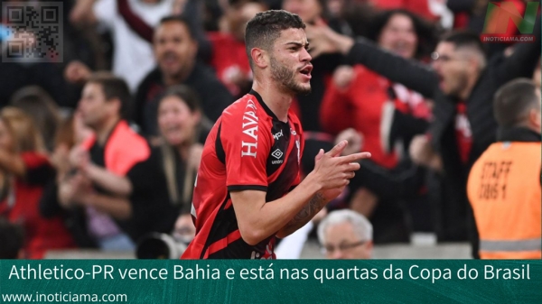 Athletico-PR vence Bahia e está nas quartas da Copa do Brasil