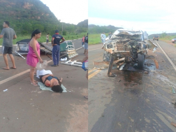 MA - Acidente deixa 19 pessoas feridas na BR-230, em Carolina
