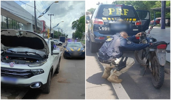 PRF registra casos de receptação e adulteração de sinais de veículo em rodovias maranhenses
