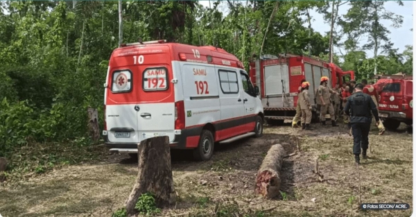 QUEDA DE AVIÃO DE PEQUENO PORTE DEIXA 12 MORTOS NO ACRE