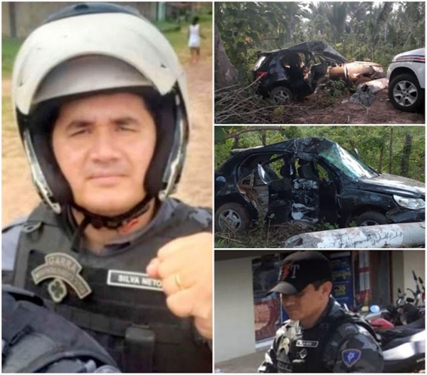MARANHÃO - Policial Militar morre em grave acidente automobilístico no interior