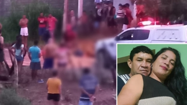  Homem é morto pela PM após esfaquear a esposa em Dom Pedro