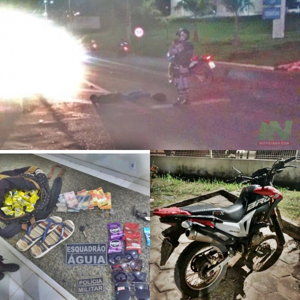 AÇAILÂNDIA – Polícia Militar prende dupla com arma de fogo após perseguição 