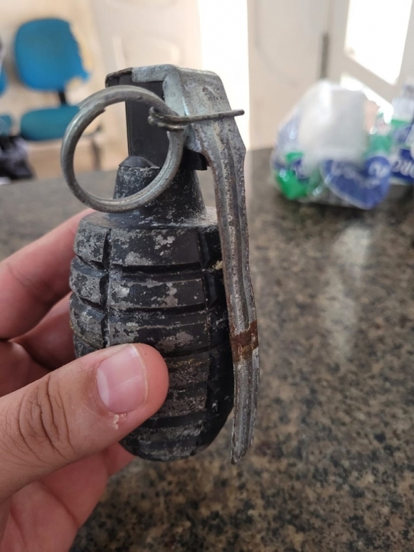 SUSPEITO DE ASSALTAR LOJA É PRESO COM GRANADA NO INTERIOR DO MARANHÃO