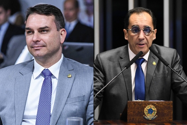 Senado: Flávio Bolsonaro representa contra Kajuru no Conselho de Ética