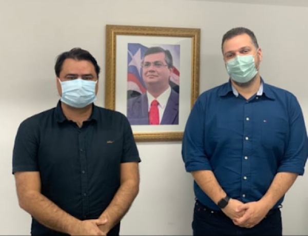 SÉRGIO VIEIRA SE REÚNE COM O SECRETÁRIO DE ESTADO DA AGRICULTURA FAMILIAR, RODRIGO LAGO