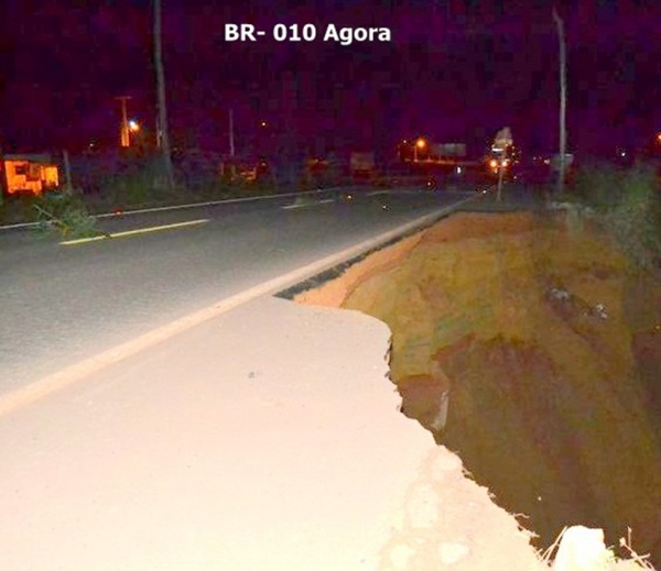 BR-010 tem trecho interditado por falta de segurança em Açailândia