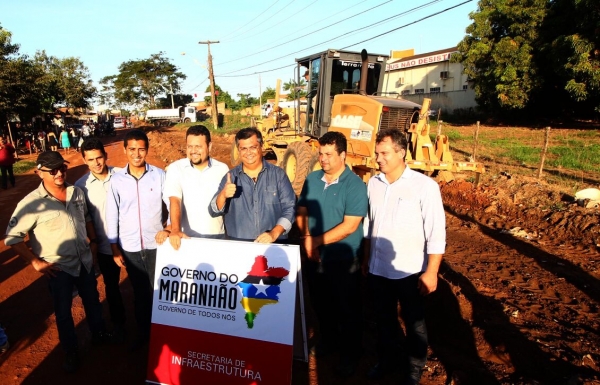 Governador Flávio Dino inaugura e vistoria obras em Imperatriz e Senador La Roque