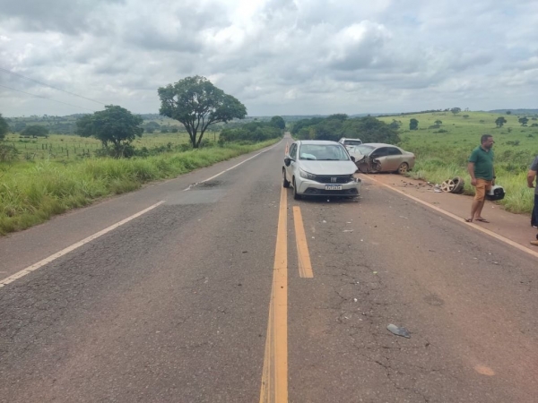 AÇAILÂNDIA - Acidente grave é registrado na BR-010 envolvendo dois veículos 