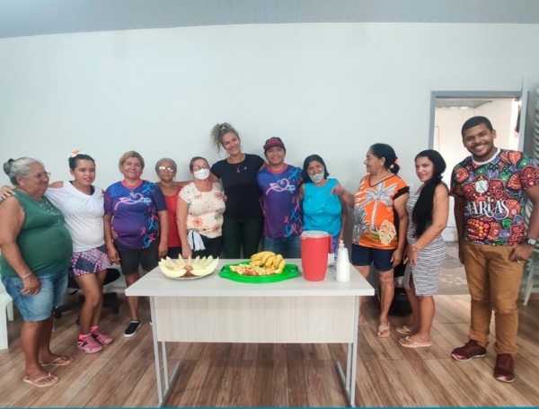ASSISTÊNCIA SOCIAL RETORNA ATIVIDADES COM GRUPO DE MULHERES DO CRAS - VILA ILDEMAR