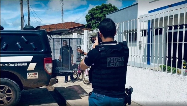 Polícia prende suspeito de matar companheira com golpes de faca em Vitória do Mearim 
