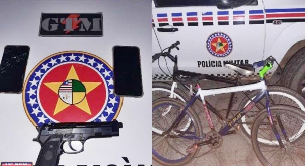 Suspeitos de assaltarem PM são presos em São José de Ribamar