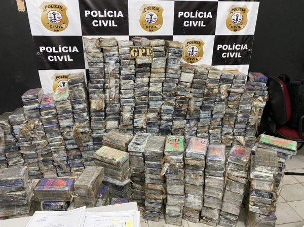 Polícia Civil apreende mais de meia tonelada de cocaína no terminal do Cujupe, no MA