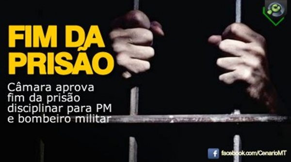 CCJ do Senado aprova fim da prisão disciplinar para policiais e bombeiros