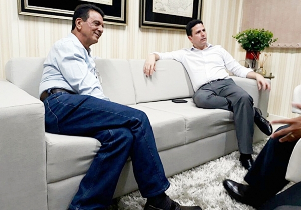 Prefeito Juscelino Oliveira é recebido pelo ministro das cidades, em Imperatriz