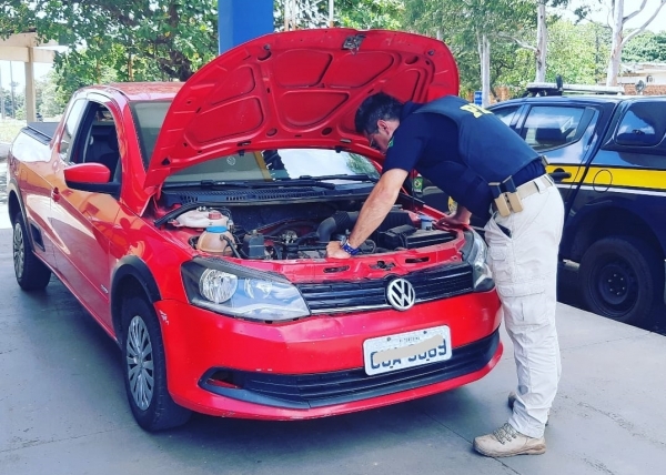 MARANHÃO - PRF recupera veículo roubado no km 14 da BR-135