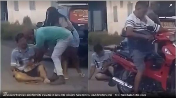 COMUNICADOR É ASSASSINADO A FACADAS APÓS DISCUSSÃO POR JOGO EM SANTA INÊS, NO MA