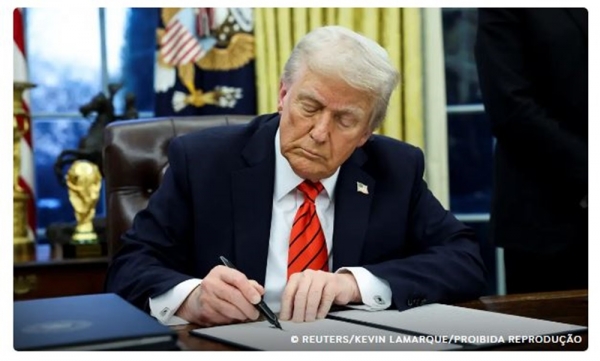 LEIA A ÍNTEGRA DA CARTA DE TRUMP A LULA ANUNCIANDO TARIFA DE 50% DOS EUA SOBRE BRASIL