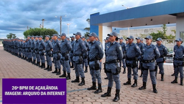 26º BPM Divulga balanço de ações e dados estatísticos de Açailândia e Itinga do MA