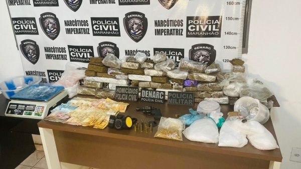 POLÍCIA CIVIL PRENDE HOMEM COM MAIS DE 19 KG DE DROGAS, EM IMPERATRIZ