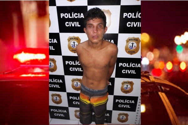 AÇAILÂNDIA URGENTE – Jovem é preso acusado de esfaquear homem no Jardim Aulidia. 