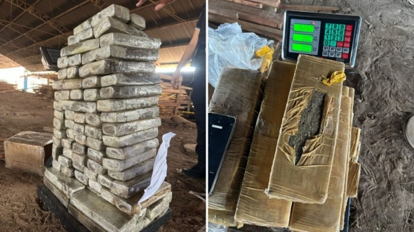 POLÍCIA CIVIL INCINERA CERCA DE 700KG DE DROGAS NO MARANHÃO