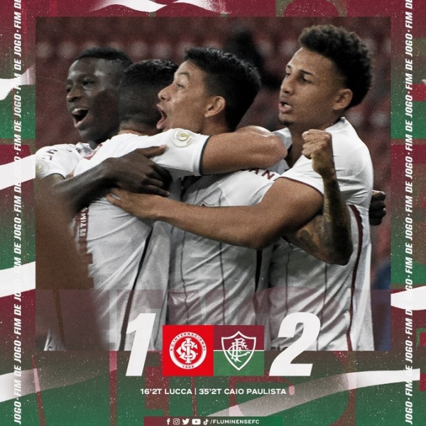 Com direito a gol olímpico, Fluminense vence o Inter de virada no Beira-Rio