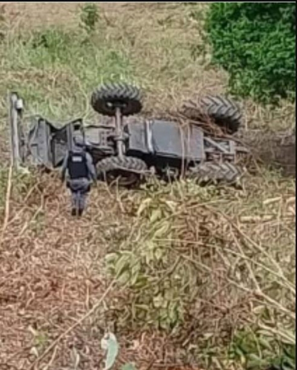 JOVEM DE 22 MORRE EM ACIDENTE COM TRATOR NA ZONA RURAL DE AÇAILÂNDIA.