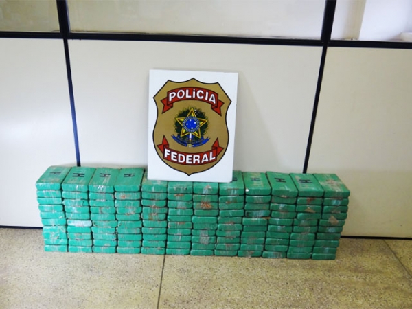 Polícia Federal apreende 120 kg de cocaína na BR-010, em Imperatriz
