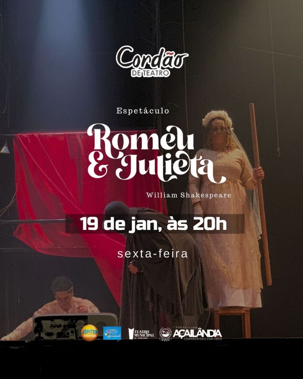 AÇAILÂNDIA- SEXTA-FEIRA ÉPICA COM “ROMEU E JULIETA”!