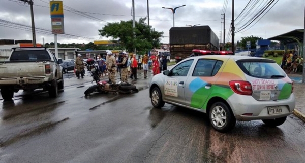 MARANHÃO - Motociclista morre após ser arrastado por caminhão na Avenida dos Franceses em São Luís