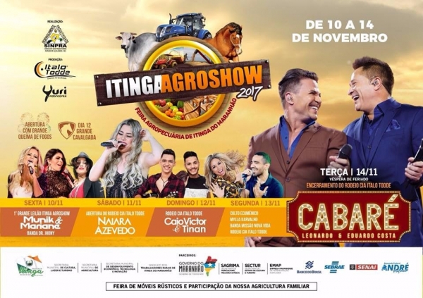Primeira edição do Itinga AgroShow tem apoio do Governo do Estado
