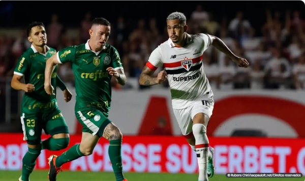 SÃO PAULO E PALMEIRAS NÃO SAEM DO 0 A 0 PELO BRASILEIRO