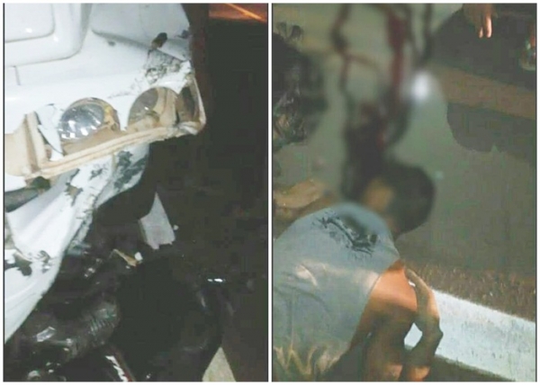 AÇAILÂNDIA – Acidente grave deixa uma pessoa morta e outra gravemente ferida na BR-010.