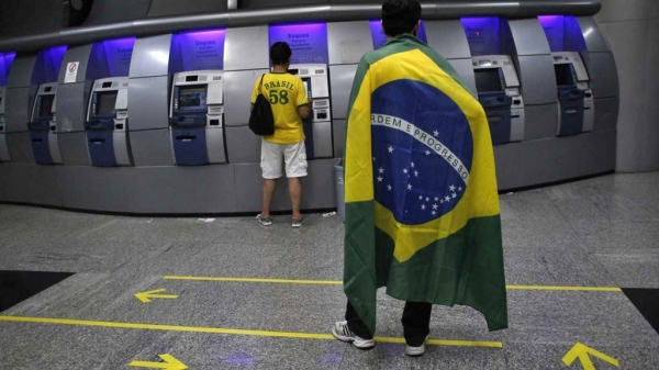 Horário de atendimento dos bancos é alterado devido ao jogo do Brasil