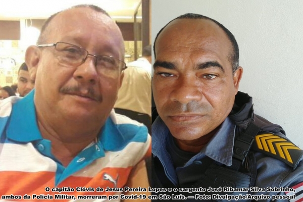 Dois policiais militares morrem vítimas da Covid-19 em São Luís