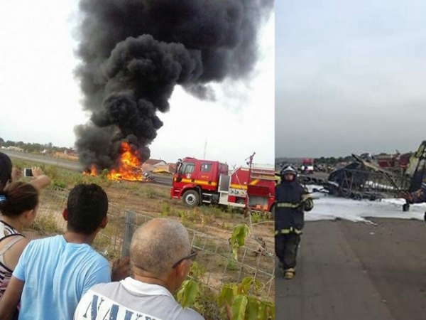 MA - Avião explode durante tentativa de decolagem na cidade de Balsas   