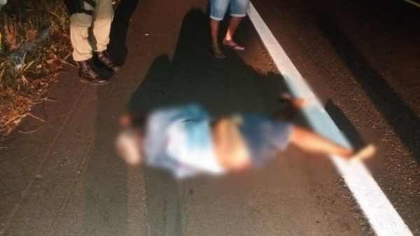 RIBAMAR FIQUENE/MA - Pedestre morre atropelado na BR 010