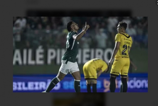 GOIÁS CONTA COM NOITE DESASTROSA DE BRAZÃO PARA DOMINAR E VENCER O SANTOS NA SERRINHA