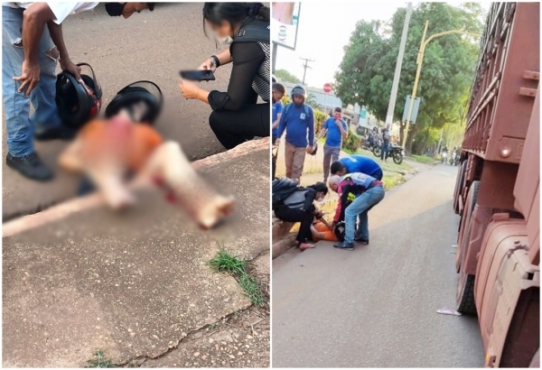 AÇAILÂNDIA: Mulher fica gravemente ferida em acidente na BR - 222