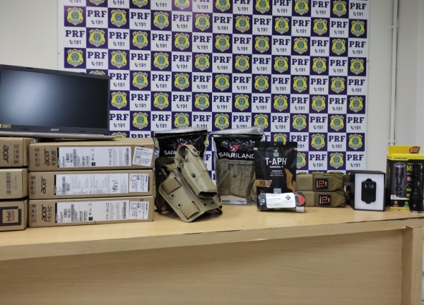 PRF entrega aos policiais que atuam no Maranhão novos equipamentos adquiridos em parceria com o MPT-MA