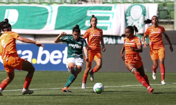 Inter derruba série invicta do Palmeiras pelo Brasileiro Feminino