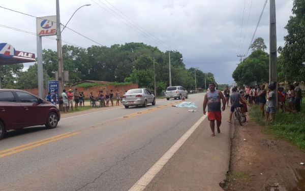 Motorista de veículo de carga atropela e mata motociclista na BR-402 no Maranhão