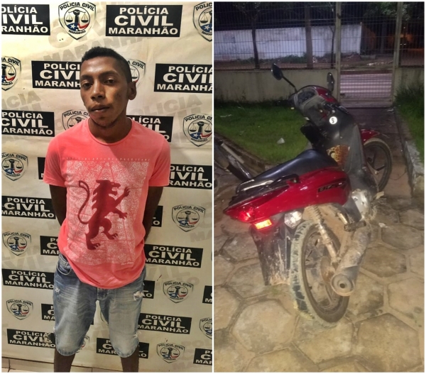 AÇAILÂNDIA – Polícia recupera motocicleta roubada e prende mais um bandido 