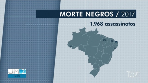 Mais de 90% dos assassinados no Maranhão eram negros, aponta Atlas da Violência