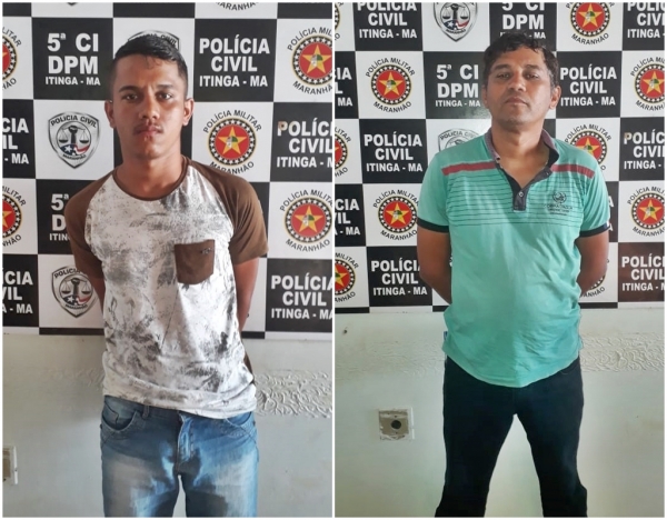 ITINGA MA URGENTE – Polícia Militar prende pai e filho ambos procurados pela justiça 
