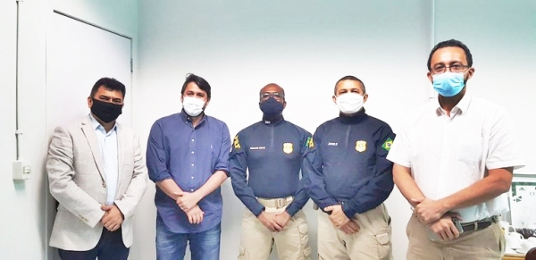 Líder da bancada federal maranhense visita a Superintendência da Policia Rodoviária Federal no Maranhão
